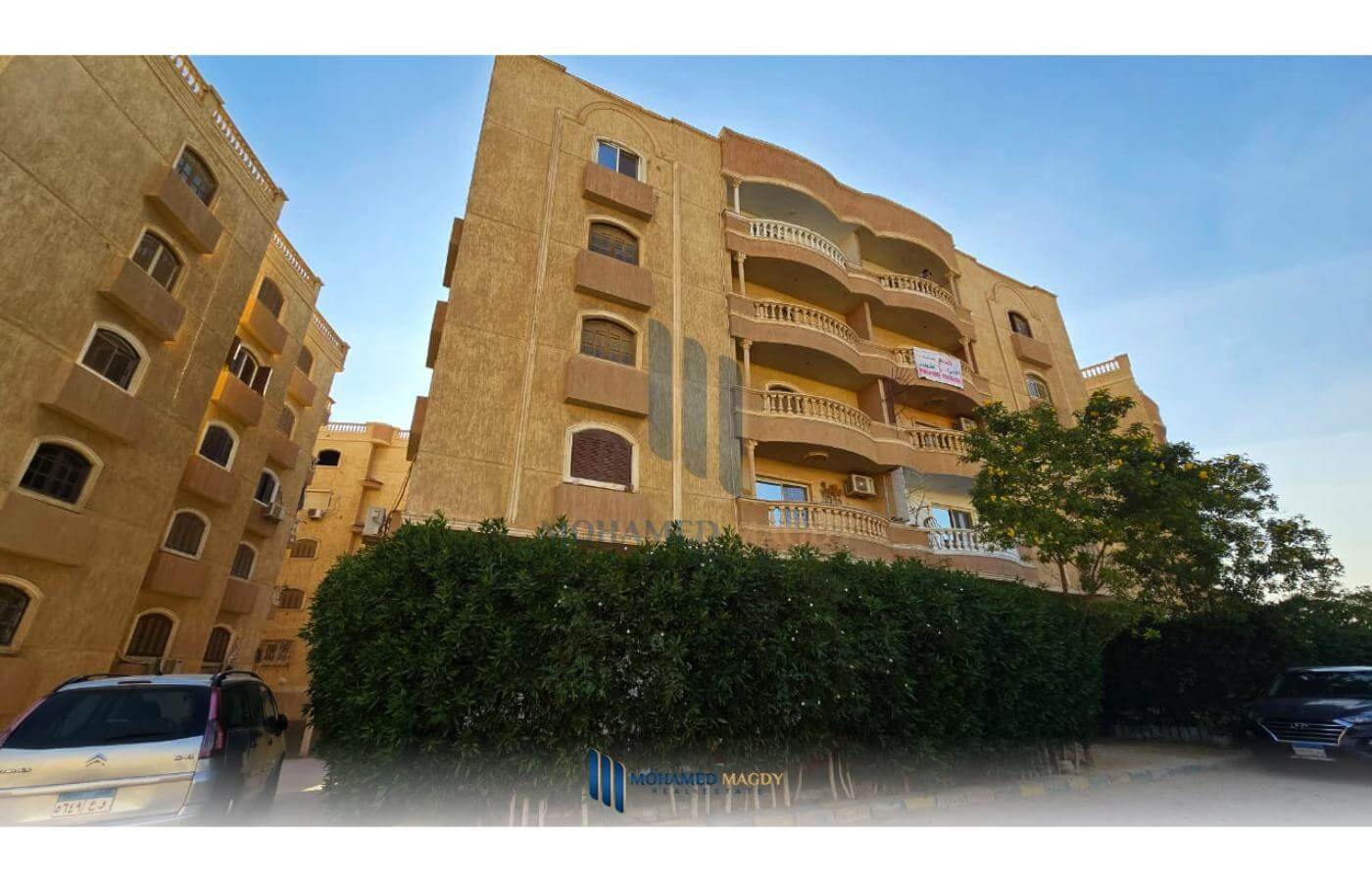 شقة للبيع, 6 أكتوبر, واحة النصر, 239م, فيو مفتوح, واحة المهندسين, نصف تشطيب, خالصة الأقساط